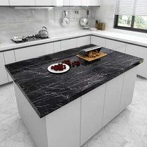 Black Marble Texture Design PVC Waterproof Sticker Sheet (60 x 200 cm) Regular priceRs.499.00