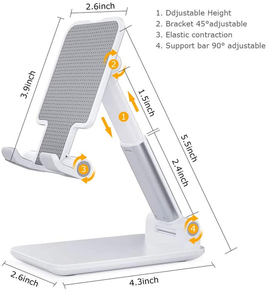 Portable Adjustable Cell Phone Stand